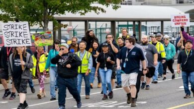 Boeing workers