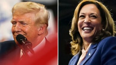 Donald trump and kamala harris