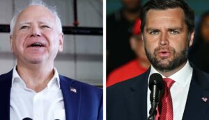 J. D. Vance vs. Tim walz