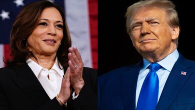 Kamala harris and donald trump