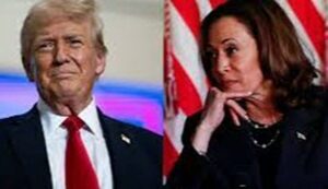 Kamala harris and donald trump