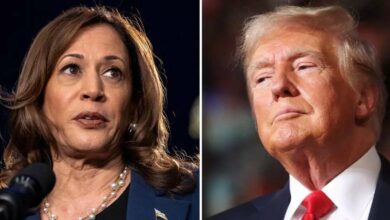 Donald trump and kamala harris