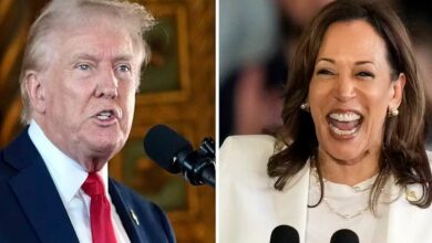 Donald trump and kamala harris