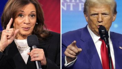 Kamala harris vs. Donald trump