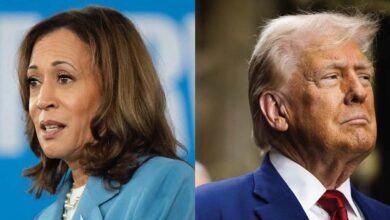 Kamala harris and donald trump