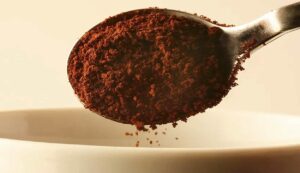 A tablespoon of coffee's caffeine content