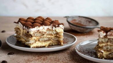 Caffeine in tiramisu