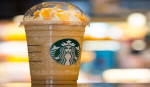 Caramel drinks at starbucks