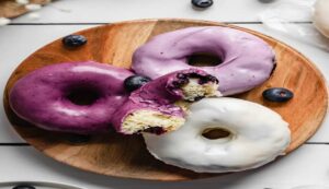 Dunkin Donuts Blueberry Donut