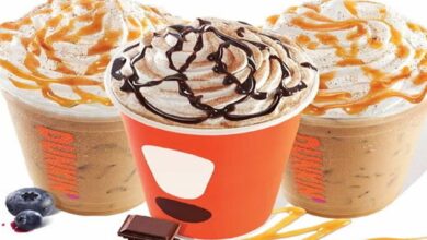 Dunkin Donuts Latte Menu