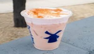 Dutch Bros Strawberry Horchata