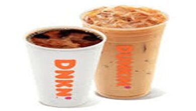 Hot Coffee from Dunkin Donuts