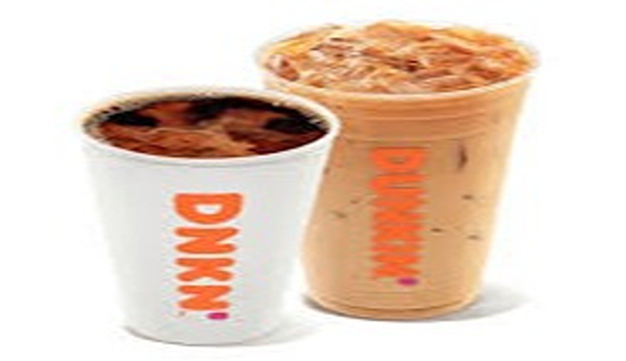 Hot coffee from dunkin donuts