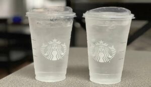 Starbucks water prices