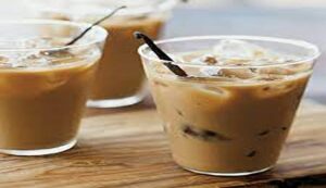 Vanilla iced coffee