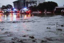 Heavy rains in southern california