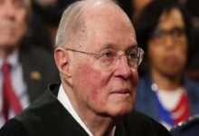 Former supreme court justice anthony kennedy