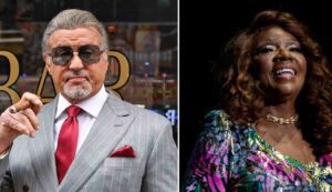 Sly stallone and gloria gaynor