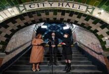 A historic first day at city hall